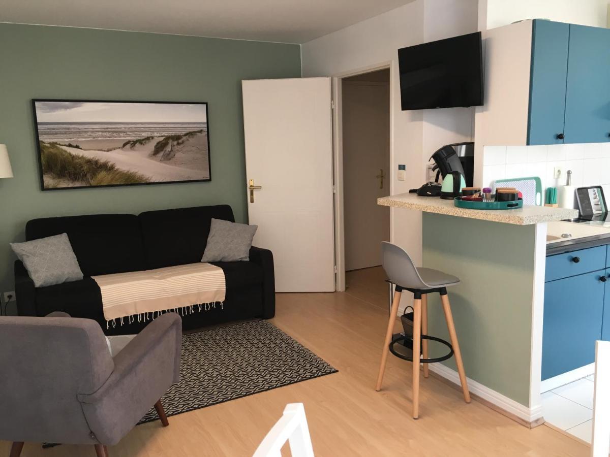 Le Bon Endroit En Bord De Mer, Vue Mer , Parking Et Wifi Wimereux Buitenkant foto
