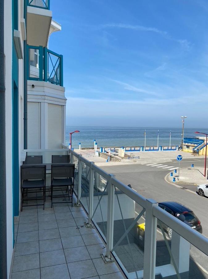 Le Bon Endroit En Bord De Mer, Vue Mer , Parking Et Wifi Wimereux Buitenkant foto