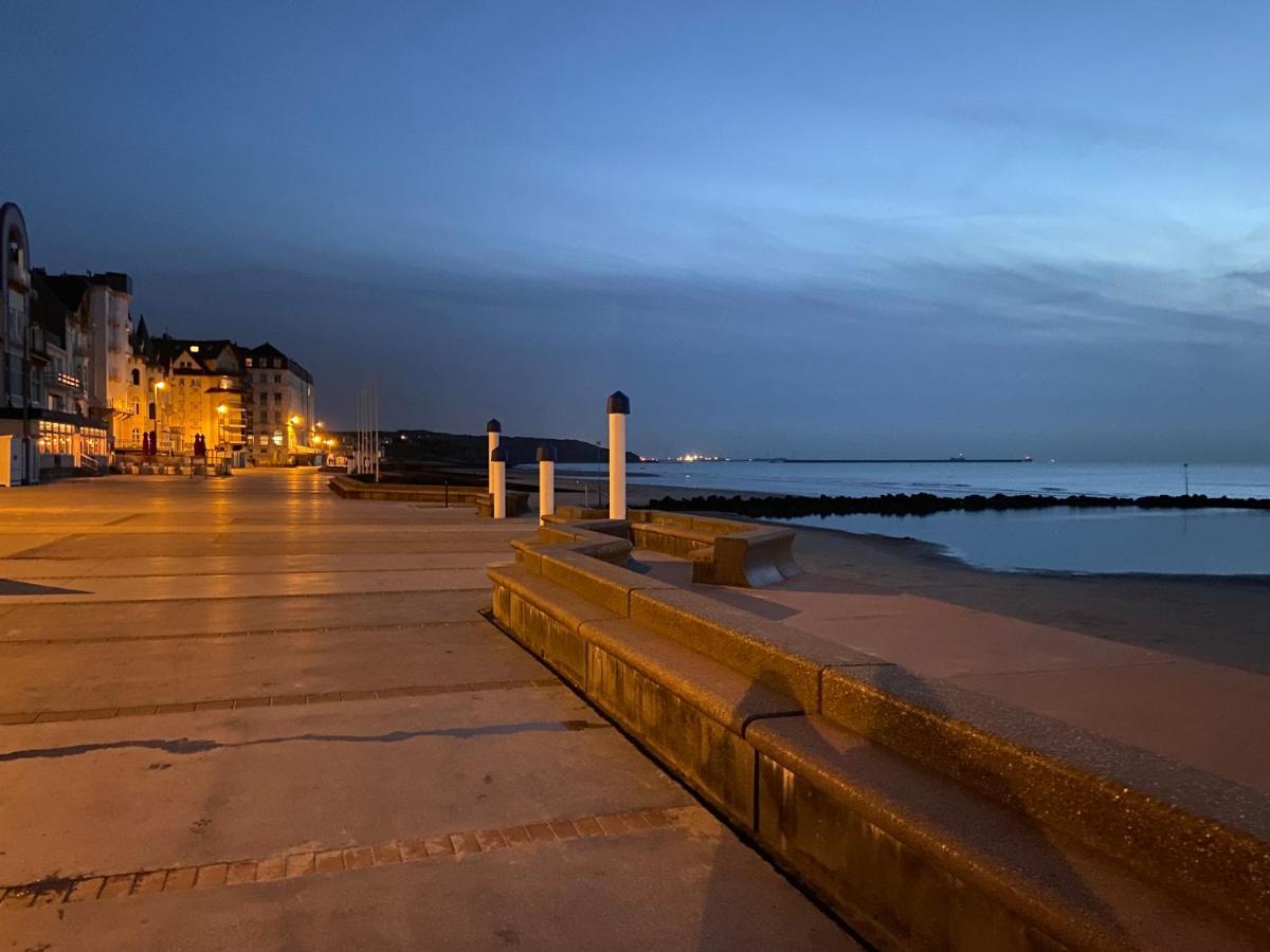 Le Bon Endroit En Bord De Mer, Vue Mer , Parking Et Wifi Wimereux Buitenkant foto