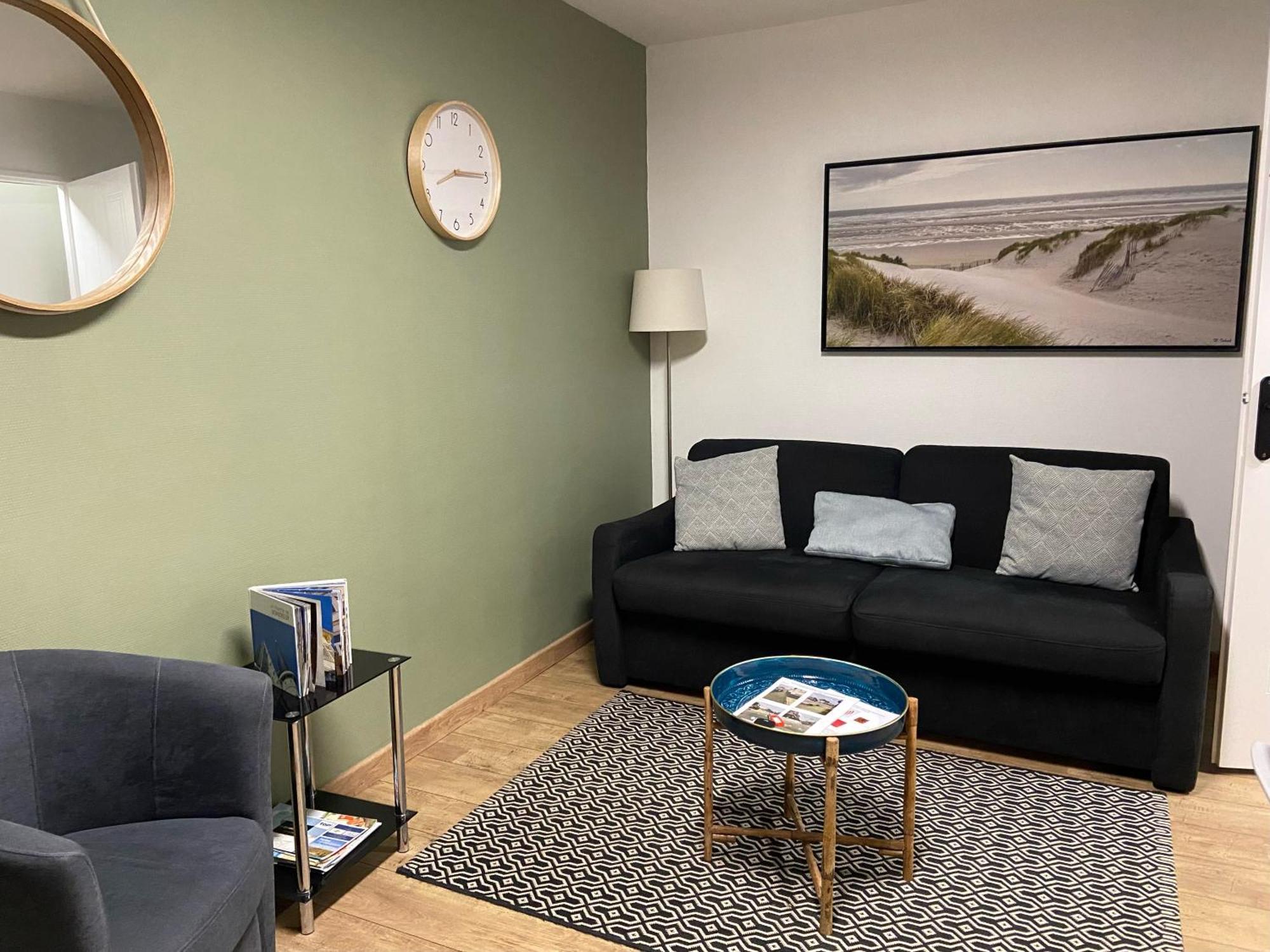 Le Bon Endroit En Bord De Mer, Vue Mer , Parking Et Wifi Wimereux Buitenkant foto